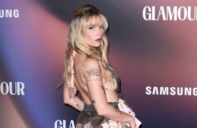 Lottie Moss và mốt đầm xuyên thấu