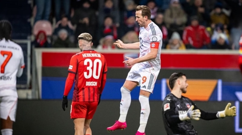 Phong độ đỉnh cao của Harry Kane tại Bayern Munich