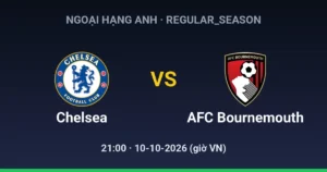 Chelsea FC vs AFC Bournemouth