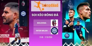 Tỷ lệ kèo Bologna vs Inter Milan - Serie A, 17/10/2026